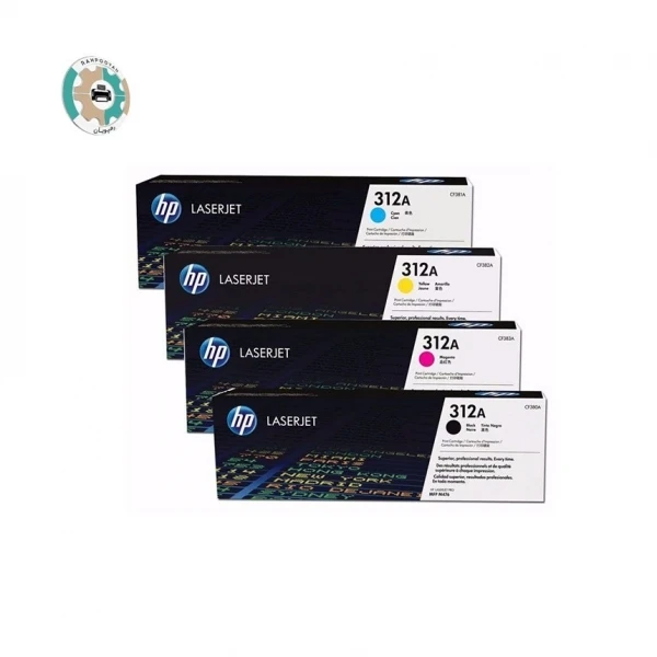 ست چهار رنگ کارتریج اچ پی 312A