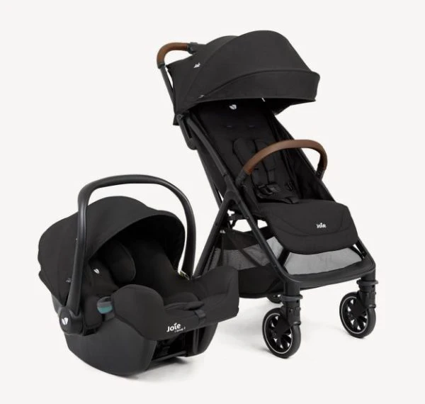 ست کالسکه و کریر Joie Pact™ Pro &#۰۳۸; i‑Snug™ ۲ – رنگ Shale (مشکی)