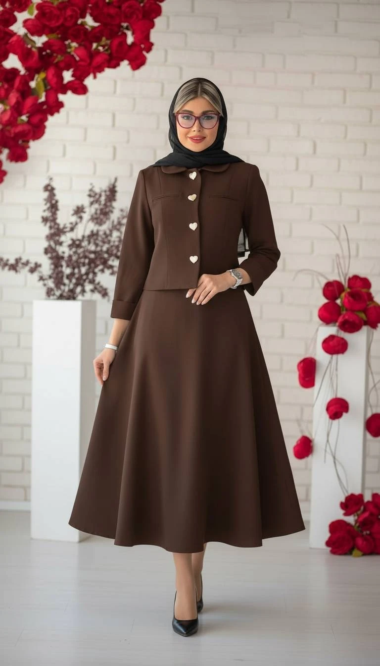 ست کت دامن زنانه پریماه.