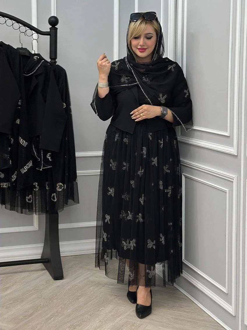 ست کت دامن ۳تیکه زنانه نگارین