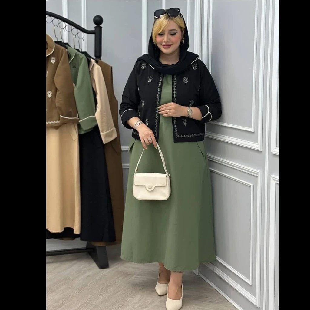 ست کت سارافون زنانه،