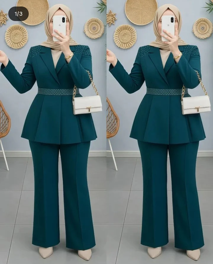 ست کت شلوار زنانه بهاره
