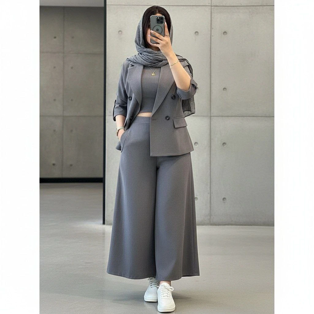 ست کت شلوار زنانه منا