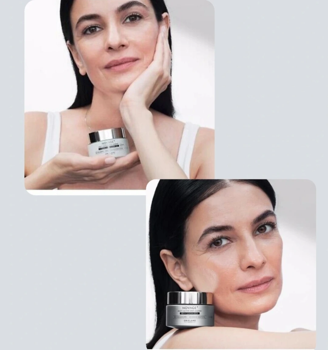 ست کرم روز ضد پیری مولتی اکتیو نویج پلاس اوریفلیم (spf30) 50 میل و کرم شب ضد پیری مولتی اکتیو ریچ نویج پلاس 50 میل اوریفلیم