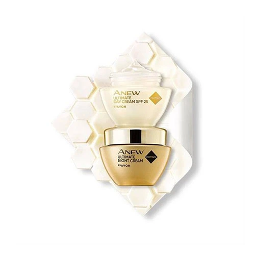 ست کرم روز و شب ضد چروک بالای ۴۰سال آنیو آوون Avon اورجینال