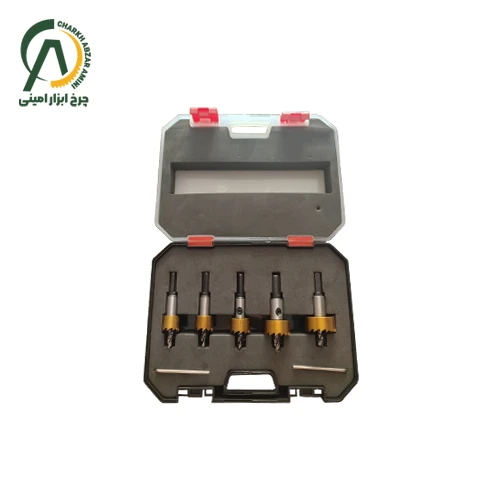 ست گردبر فولاد 5 پارچه پاورتکس سایز 30-16