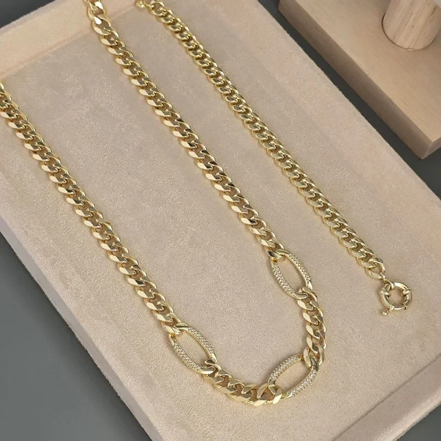 ست گردنبند و دستبند کارتیر برندmy accessory