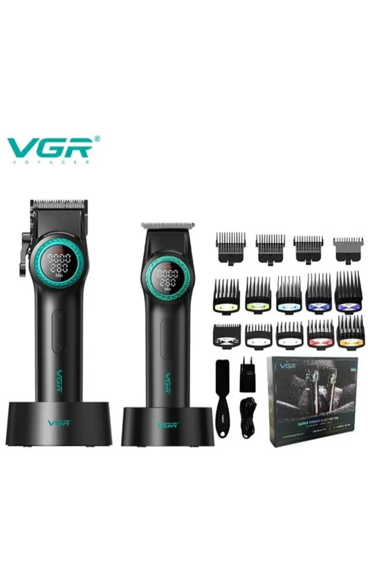 ست ۲ عددی ماشین اصلاح VGR مدل V-001PRO V-977 اصل اورجینال