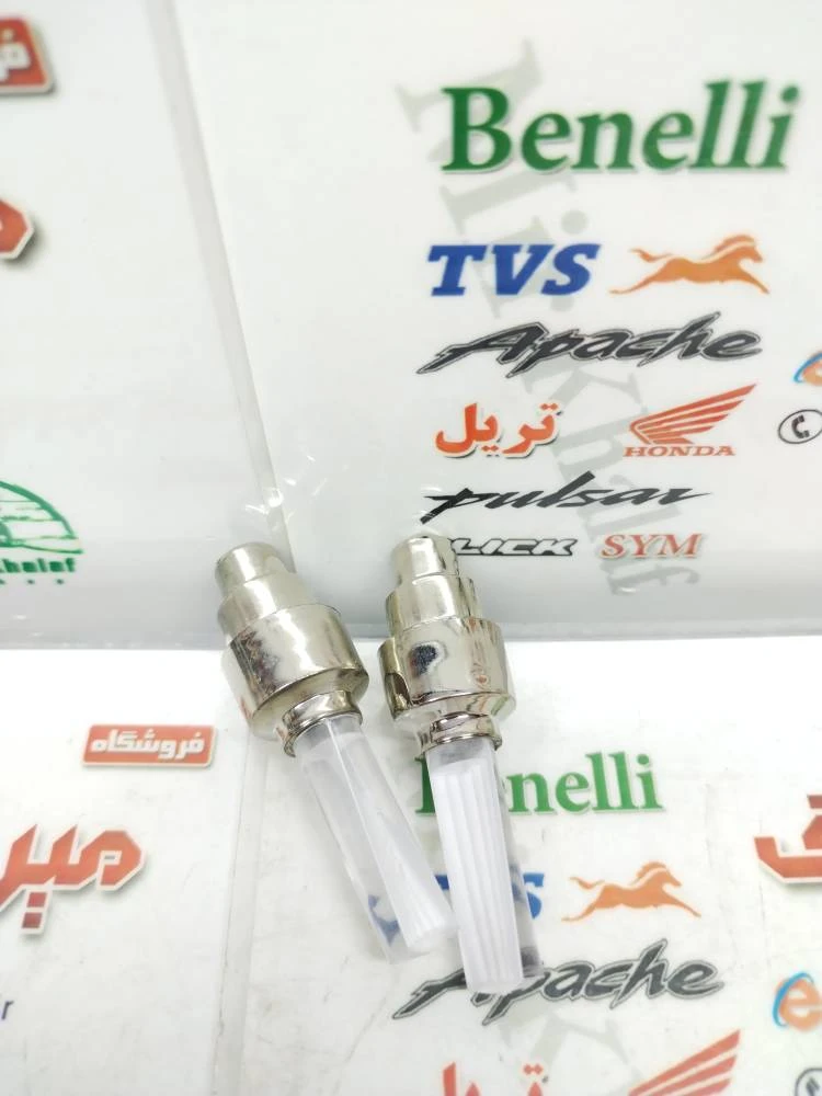 سر والف لاستیک (تایر) چراغ دار رنگی