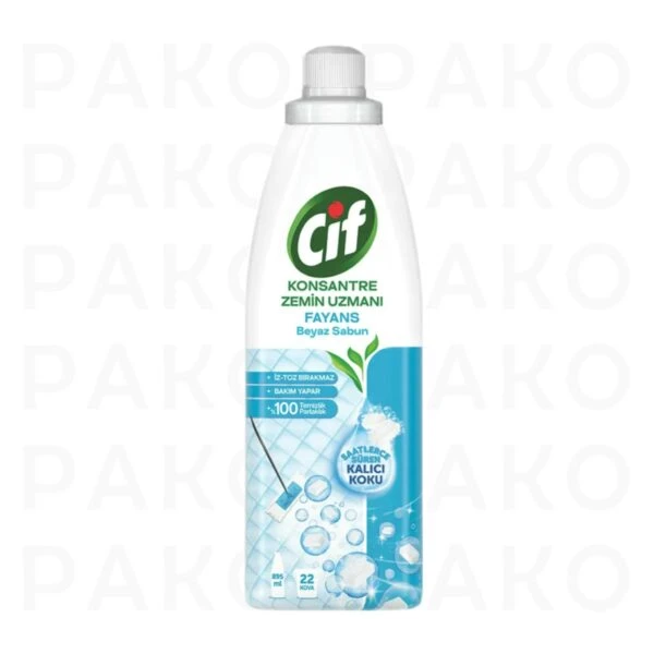 سرامیک شوی و مایع پاک کننده و سفید کننده چند منظوره سرامیک و کاشی سیف CIF حجم 895 میل