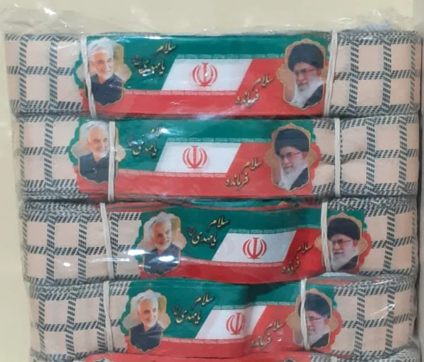 سربند خاکی ویژه دفاع مقدس – بسته 100 تایی با کیفیت بالا و طراحی اصیل