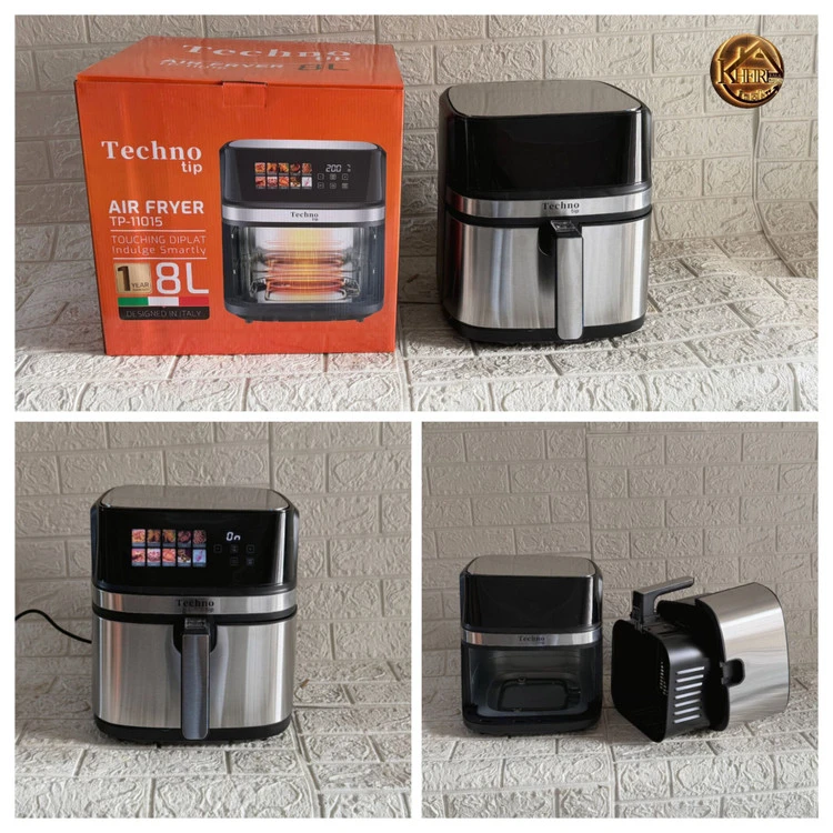 سرخ کن 8 لیتری واقعی برند تکنو مدل 11015