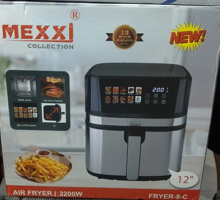 سرخ کن برند مکسی بدون روغن 2200 وات 8لیتر