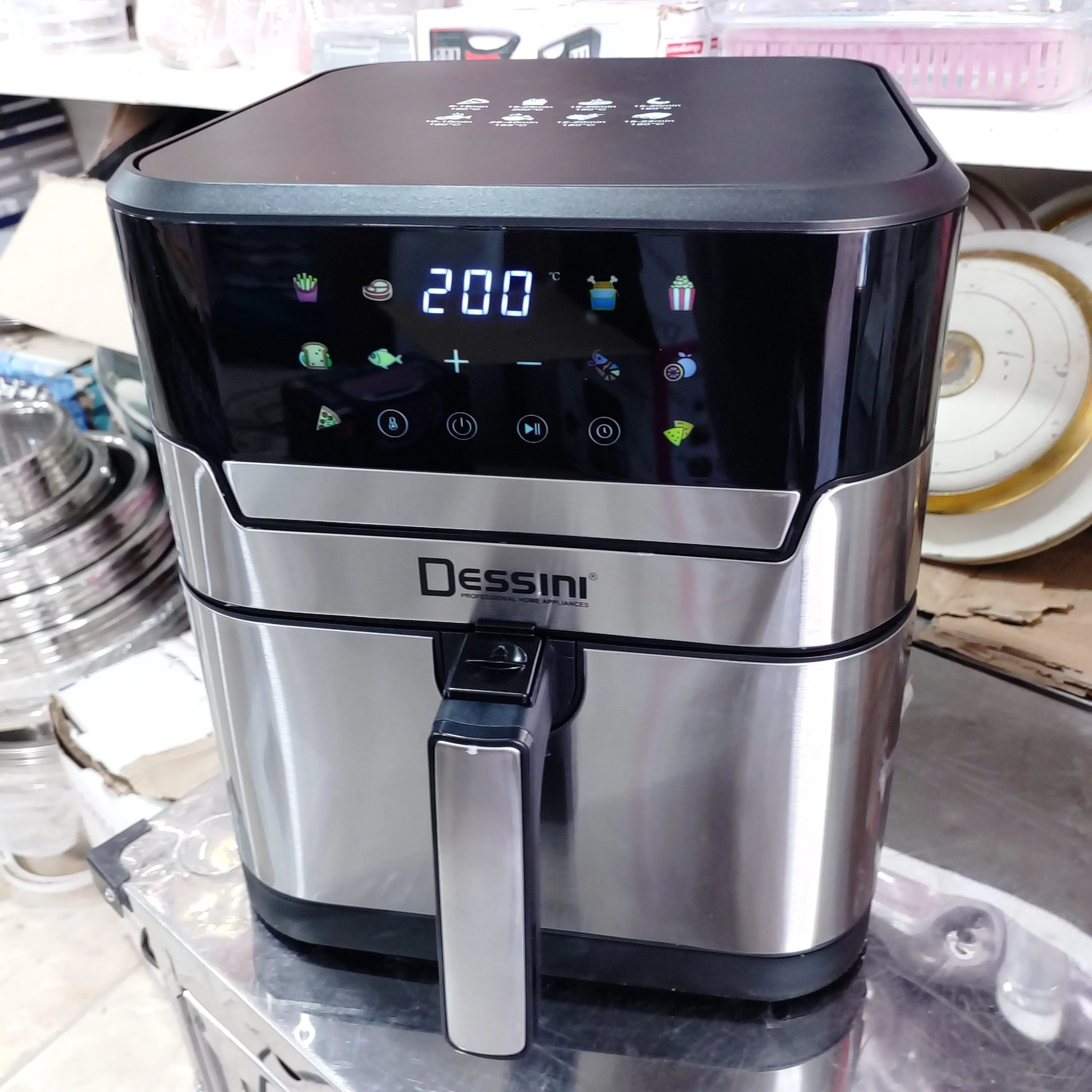 سرخ کن | دیسینی | 12.8 لیتر صفحه رنگی سبد دار مدل DS-836dd