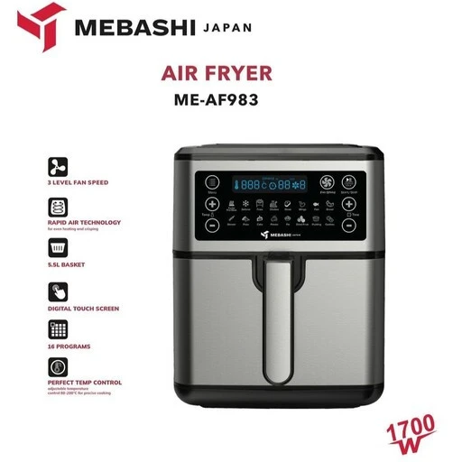 سرخ کن رژیمی مباشی مدل ME-FA983