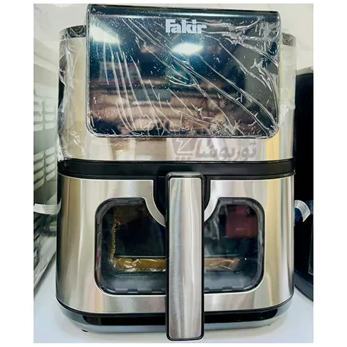 سرخ کن فکر مدل SW4949 دو المنت ظرفیت ۱۰ لیتر با بدنه استیلfakir Fryer Model SW4949