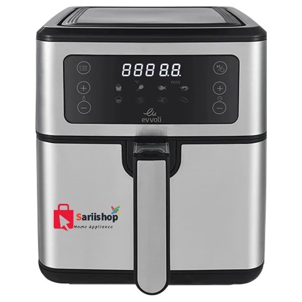سرخ کن هوشمند بدون روغن ایوولی ۵.۵لیتر ۱۷۰۰وات مدل EVKA-AF5508D