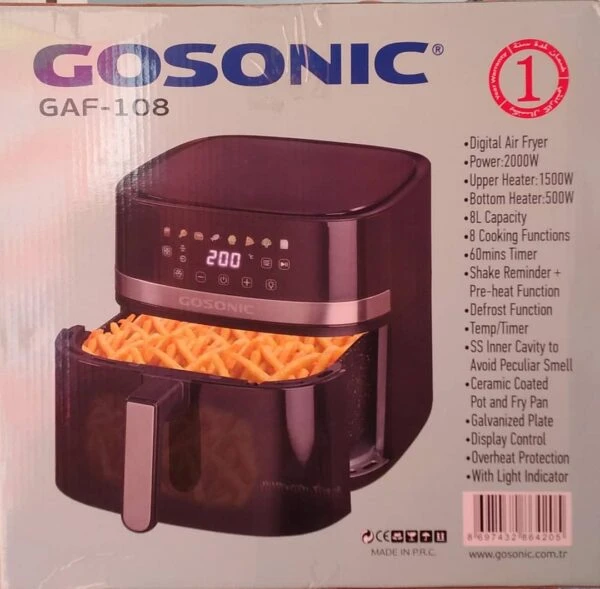 سرخ کن گوسونیک مدل GAF-108