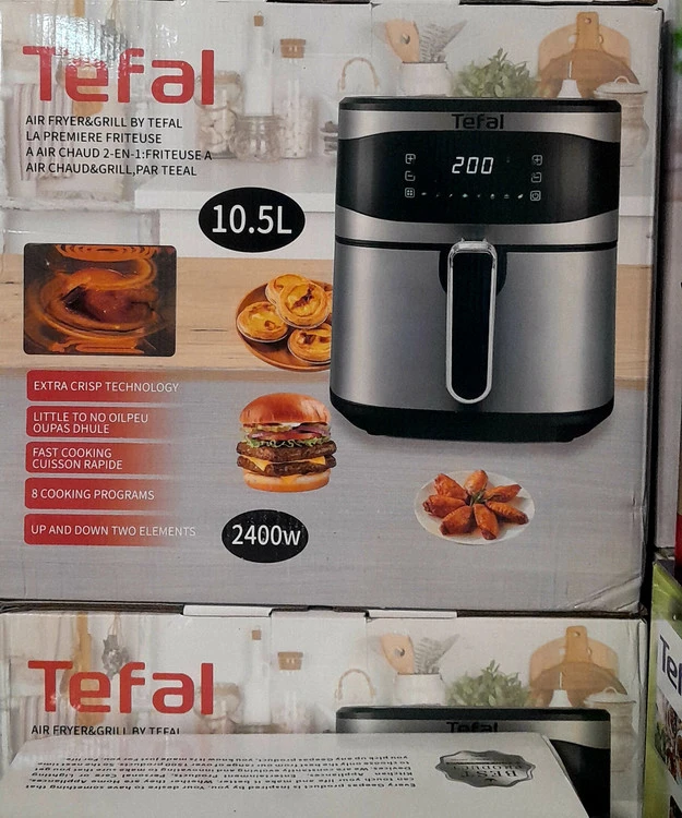 سرخکن بدون روغن تفال مدل 7010 حجم 10/5 لیتر واقعی منو لمسی