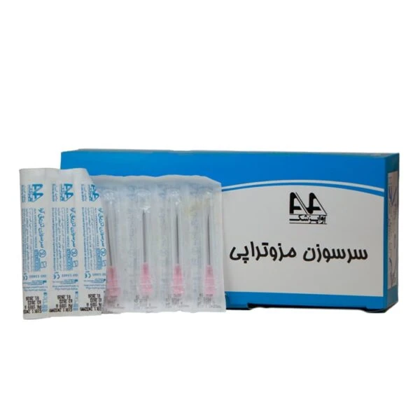 سرسوزن آوا گیج 18طول 38 میلیمتر(بسته 100 عددی)