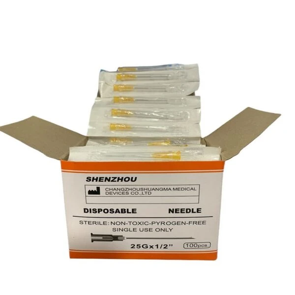 سرسوزن شنزو گیج 25 طول 13 میل(قیمت هر عدد فروش بسته 100 عددی)