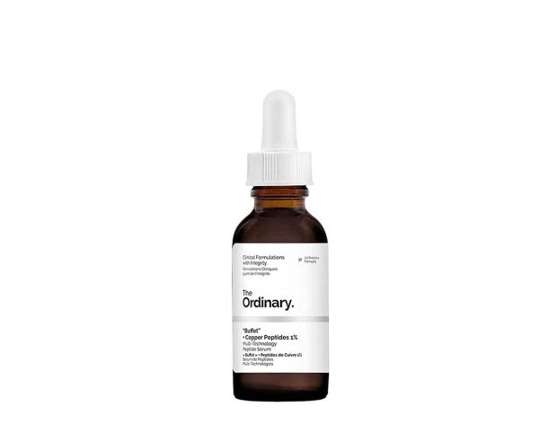 سرم بافت کوپر اوردینری ضد چروک و جوانساز پوست The Ordinary Buffet Copper Peptides 1%