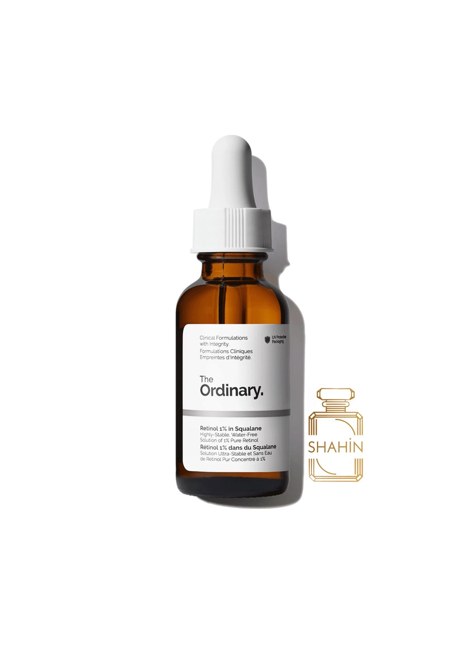 سرم جوانساز و ضدچروک رتینول با غلظت 1% اوردینری اصل Ordinary Retinol in Squalane Serum 30ML