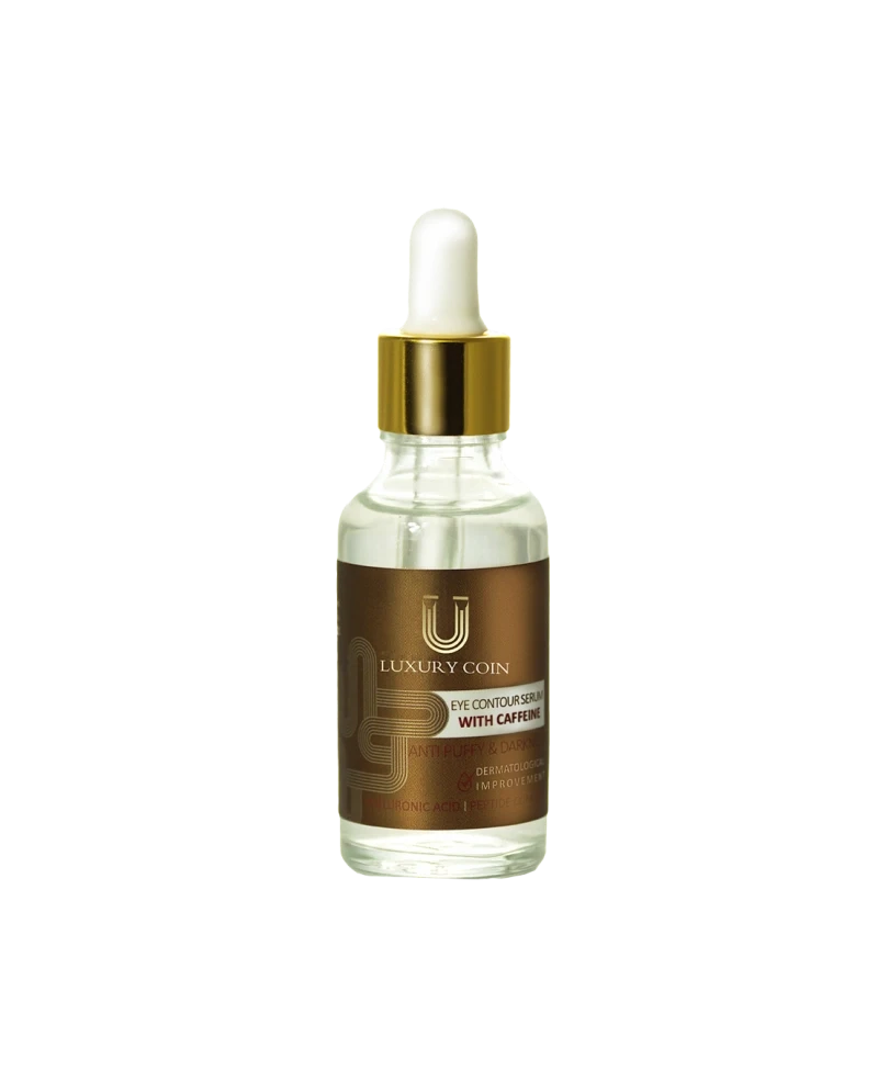 سرم دور چشم حاوی کافئین لاکچری کوین 30mL