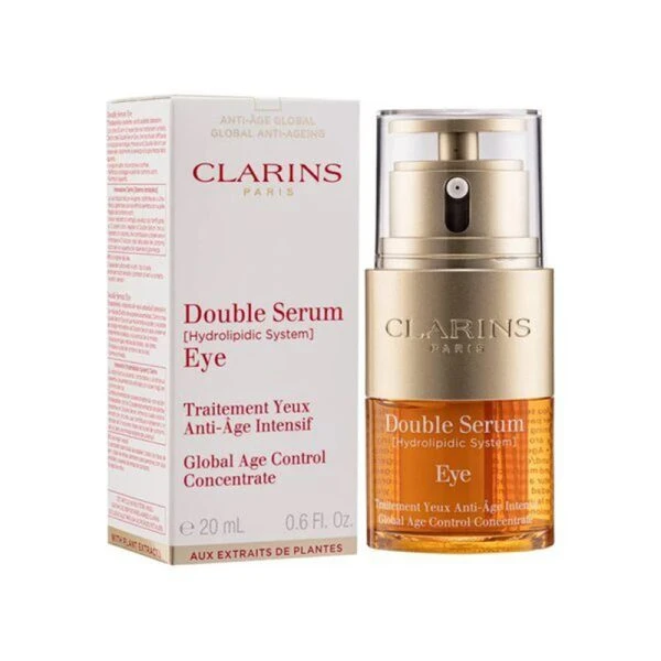 سرم دور چشم روشن کننده دابل سرم کلارنس CLARINS