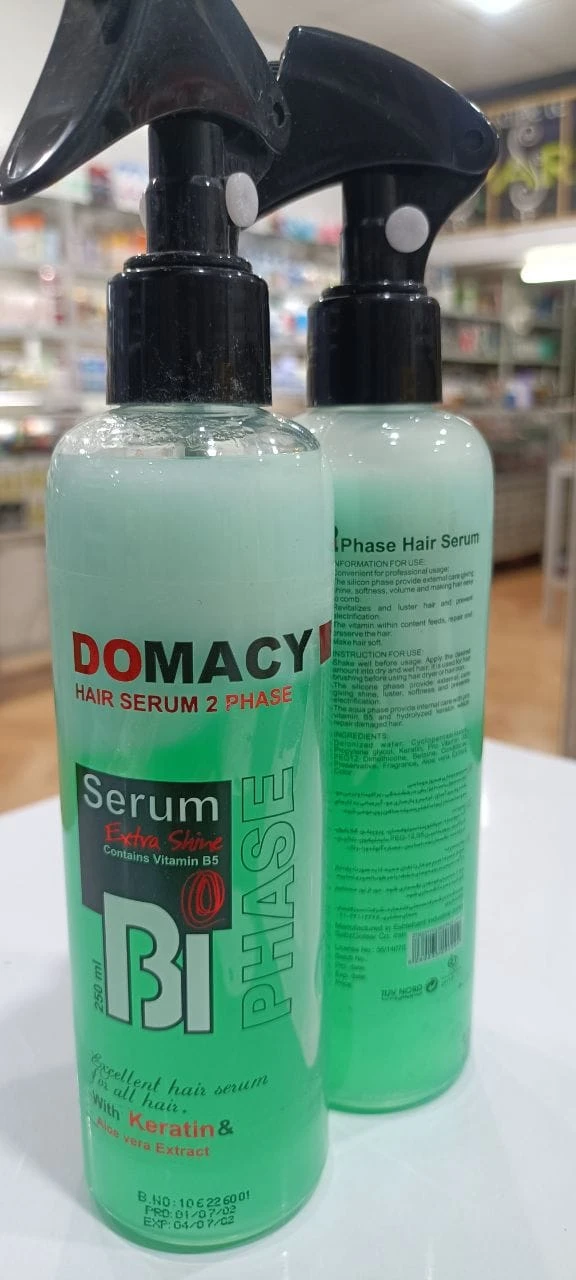 سرم دوفاز درخشان‌کننده مو دوماسی DOMACY Bi Phase Hair Serum
