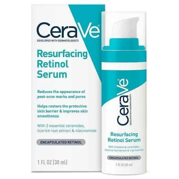 🅰️سرم رتینول بازسازی کننده پوست سراوی CeraVe حجم 30 میل