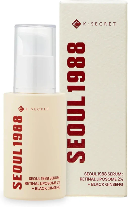 سرم رتینول سئول ۱۹۸۸ Seoul 1988 Serum: Retinal Liposome 2% + Black Ginsengاصل