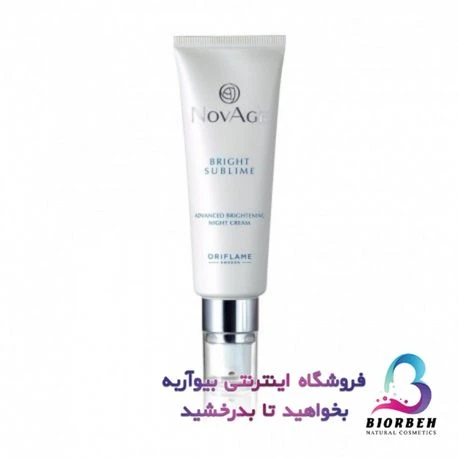 سرم روشن کننده و ضدلک برایت سابلایم نوایج اوریفلیم NOVAGE Bright Oriflame کد محصول 34509 ❤️