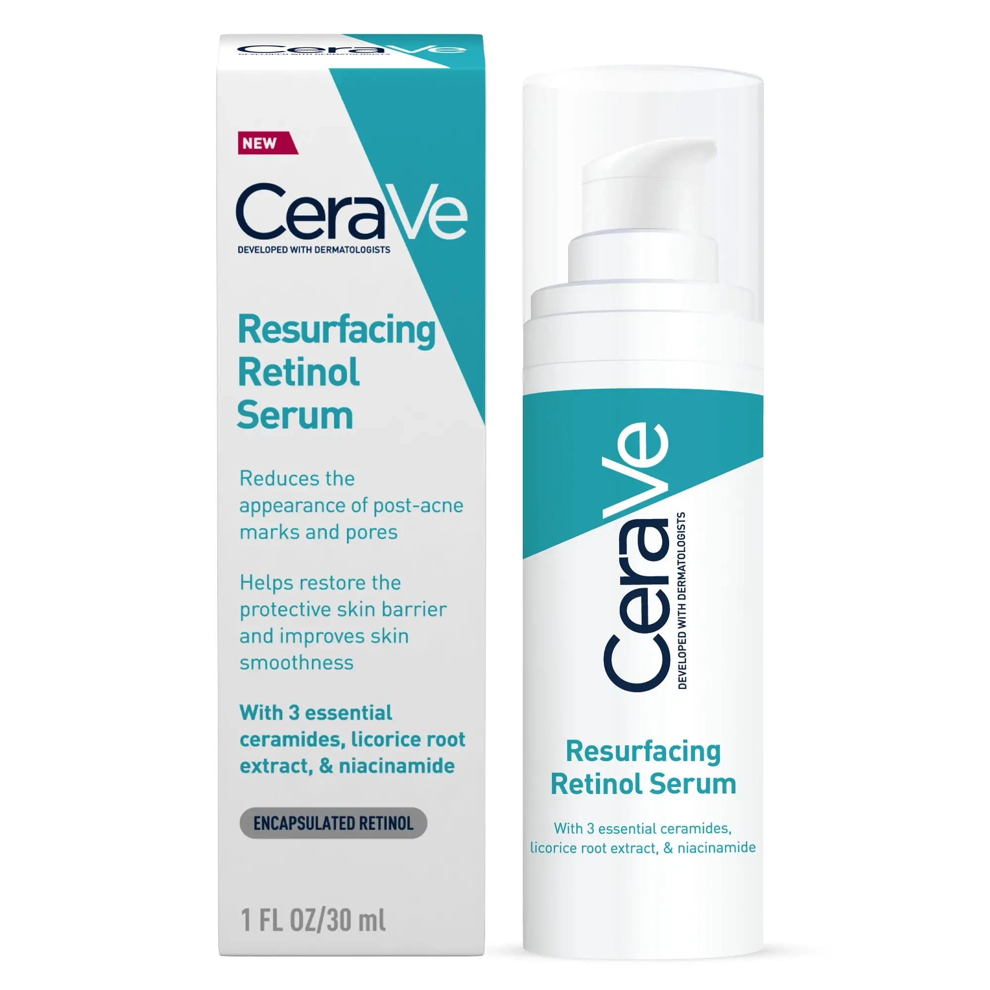 سرم صورت CeraVe Resurfacing Retinol Serum