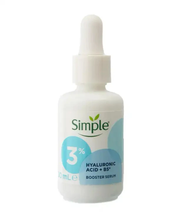 سرم صورت سیمپل Simple حاوی هیالورونیک اسید و ویتامین B5 حجم 30ml(ارسال رایگان)