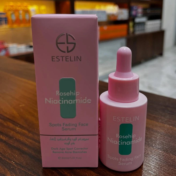 سرم صورت نیاسینامید استلین Estelin Rosehip Niacinamide