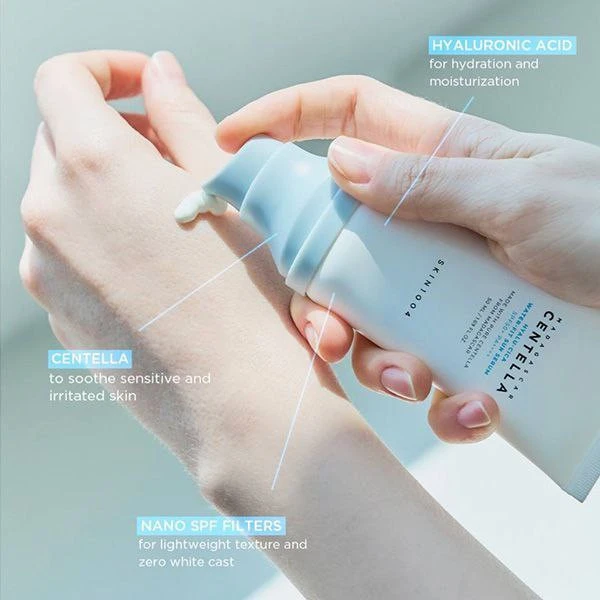 سرم ضد آفتاب بی رنگ آبرسان سنتلا Centella Hyalu Cica Water Fit Sun Serum Spf 50