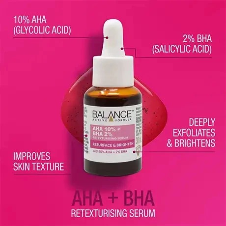 سرم لایه بردار پلینگ AHA10% و BHA2% بالانس BALANCE(ارسال رایگان)30میل