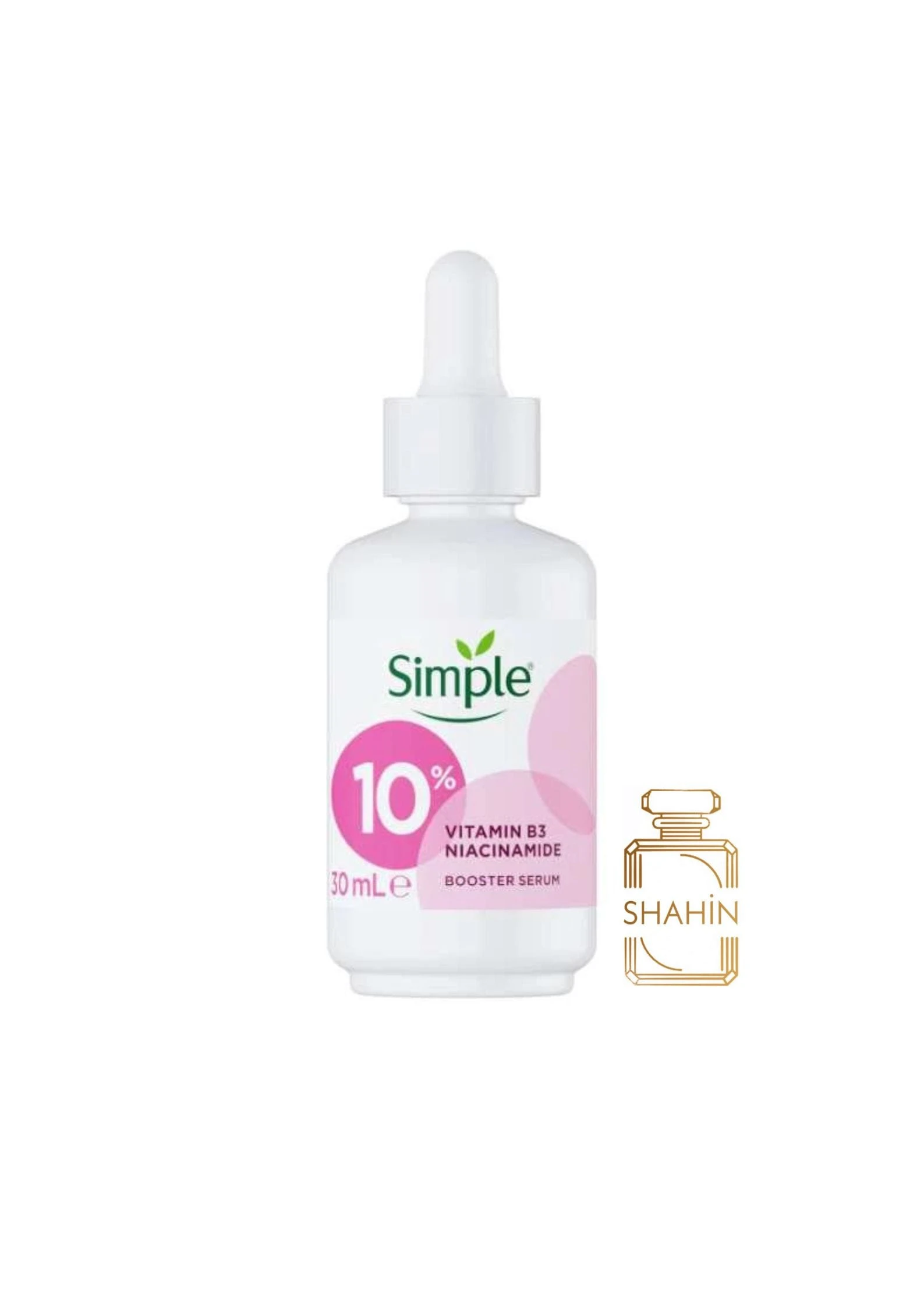 سرم نیاسینامید ضد جوش سیمپل اصل Simple Niacinamide+Vitmin B3 Booster Serum 30ML