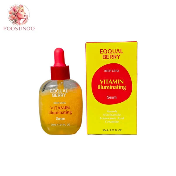 سرم ویتامینی روشن‌کننده اکوال بری مدل Deep Cera (30ml)