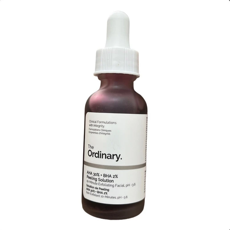 سرم پیلینگ و لایه‌بردار اوردینری The Ordinary AHA 30% + BHA 2% Peeling Solution