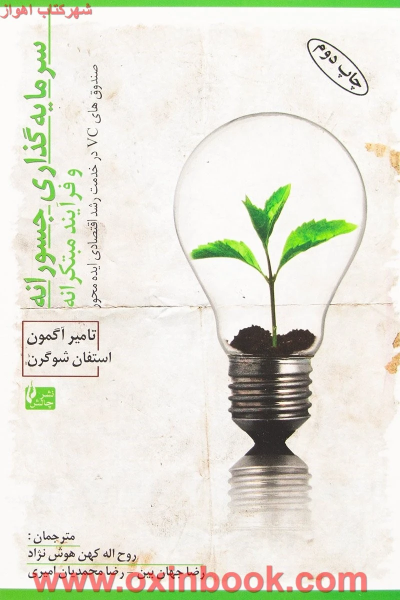 سرمایه گذاری جسورانه وفرایندمبتکرانه/تامیرآگمون.شوگران/کهن هوش نژاد.جهان بین