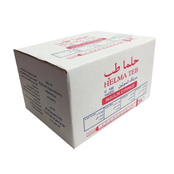 سرنگ انسولین حلما (سر پیوسته)
