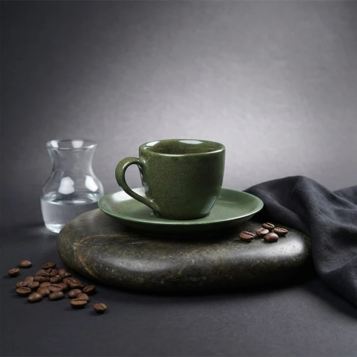سرویس ۱۲ پارچه قهوه خوری یشمی پوینت کالر