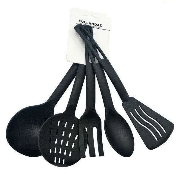 سرویس 5 پارچه کفگیر و ملاقه ایکیا IKEA مدل فولنداد