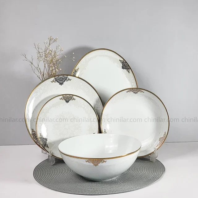 سرویس 6 نفره 20 پارچه طرح یسرا چینی تقدیس