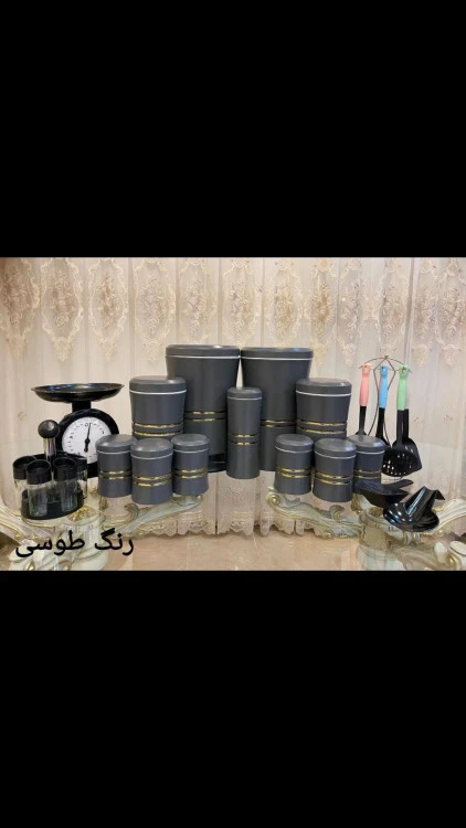 سرویس آشپزخانه گوسونیک٢٩پارچه رنگ‌نوک مدادی