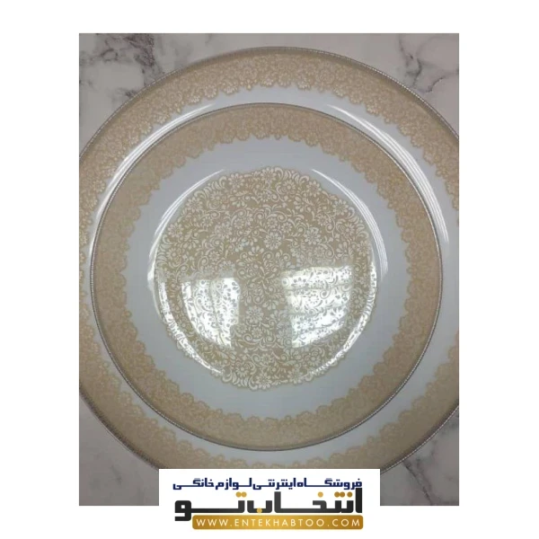 سرویس اپال دسینی مدل بوگاتی عسلی