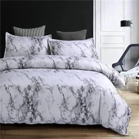 سرویس خواب روتختی طرح ماربل رنگ سفید 6تیکه