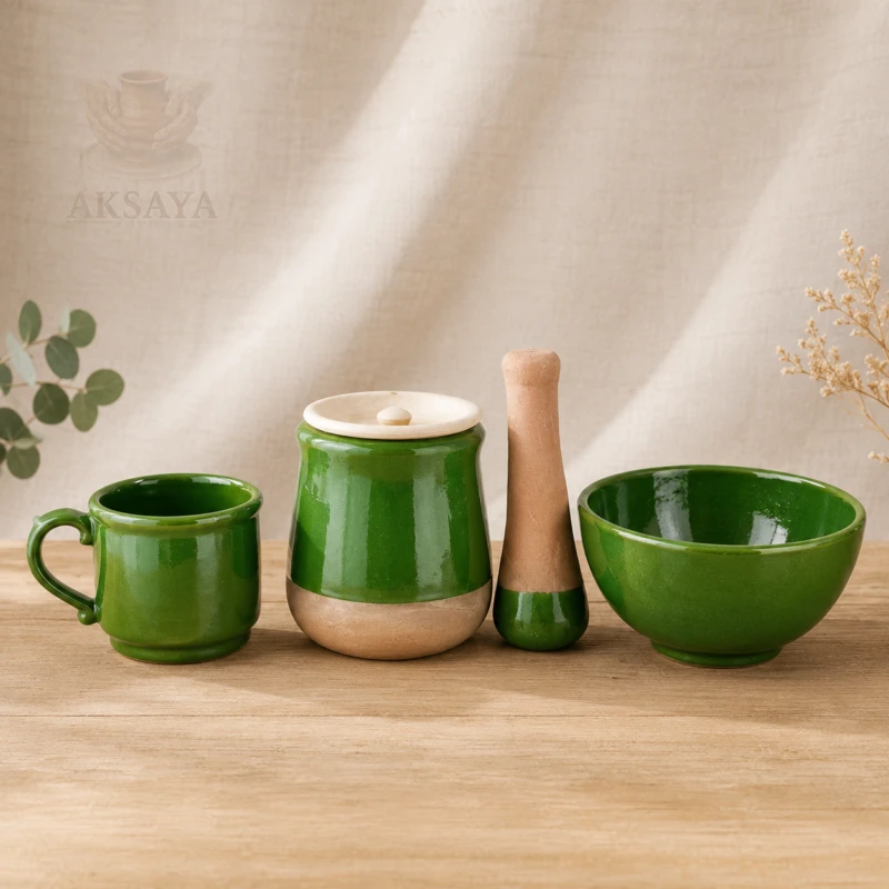 سرویس دیزی‌خوری ۴ پارچه ۱ نفره